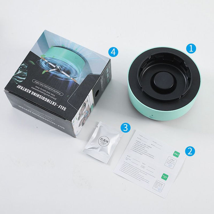Scrumieră Inteligentă Anti-Fum cu Purificare Aer 360°