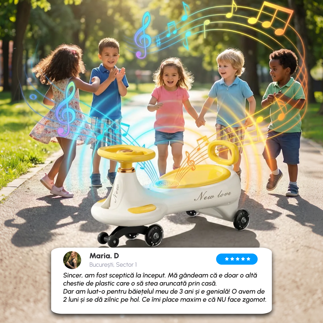 🚗 Super Car Twister pentru Copii