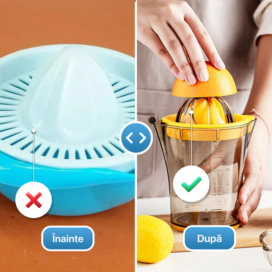 🍊 Storcător Manual Fructe cu Cupă Gradată