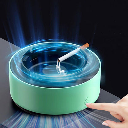 Scrumieră Inteligentă Anti-Fum cu Purificare Aer 360°