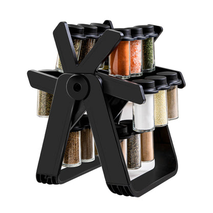 Organizator Condimente Rotativ – 18 borcane incluse