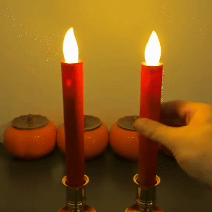 Set 4 Lumânări LED Decorative