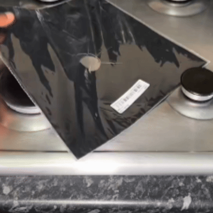 🎁4+4 -Folii din Teflon pentru Aragaz – Protecție Fără Murdărie  -