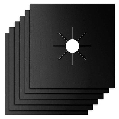 🎁4+4 -Folii din Teflon pentru Aragaz – Protecție Fără Murdărie  -