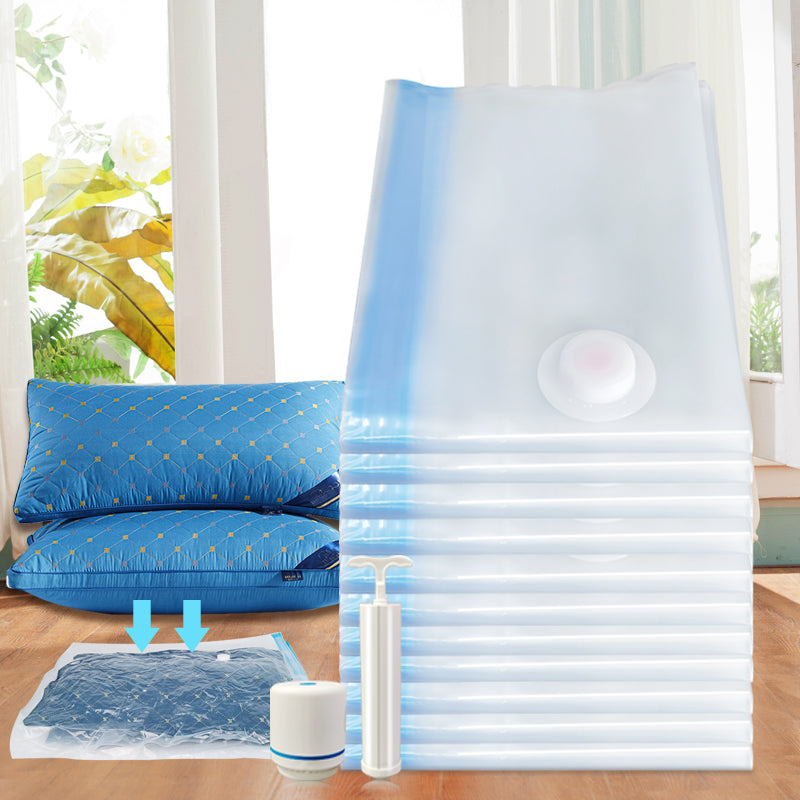 🧳 Set 6 Pungi pentru Vidare + Pompă Inclusă