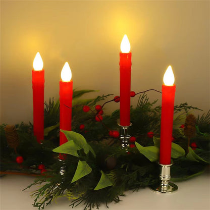 Set 4 Lumânări LED Decorative