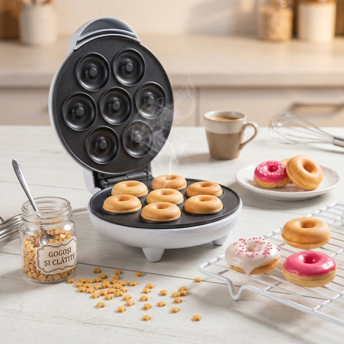 🍩 Aparat Automat pentru Făcut Gogoși
