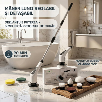 Perie Electrică Multifuncțională 7 în 1