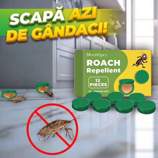 Gel Capcană pentru Gândaci – Set 12 Bucăți